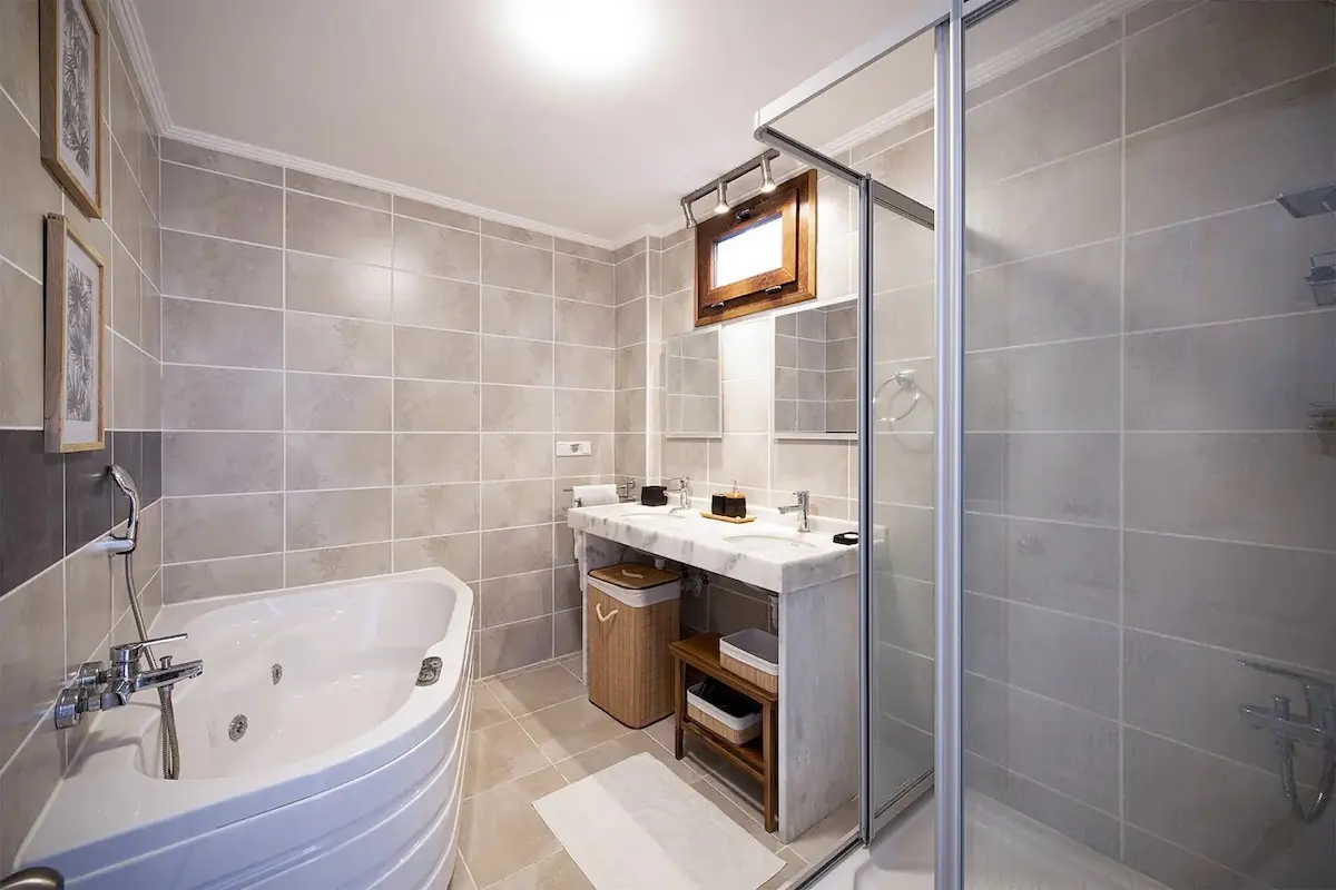 Fitted bathroom